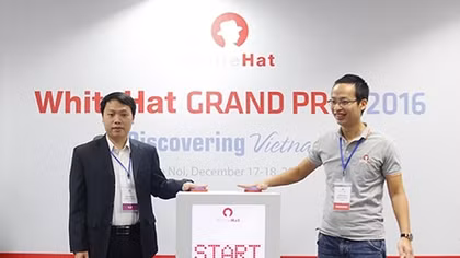 Vietnam won second and third prizes at WhiteHat Grand Prix 2016