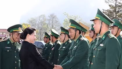 Border guards in Dien Bien commended for anti-crime, diplomatic efforts