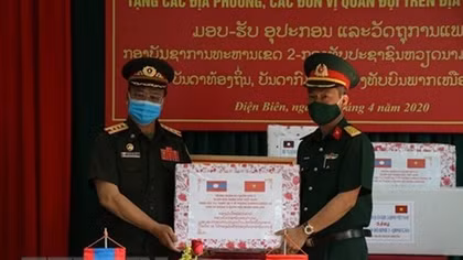 Medical supplies to northern Lao provinces