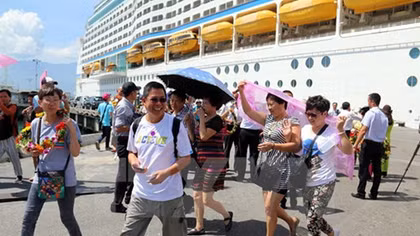 Tourists to Da Nang by sea up 30%