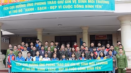 For a clean, green beautiful Hanoi