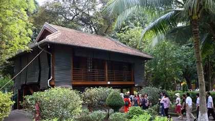 Stilt houses associated with President Ho Chi Minh’s revolutionary activities