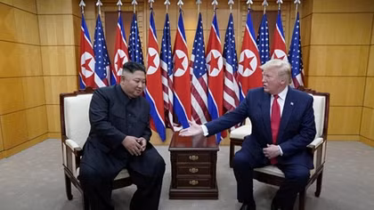 After surprise Trump-Kim meeting, U.S. and North Korea to reopen talks