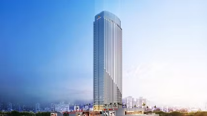 Commencement of tallest tower in northern coastal area