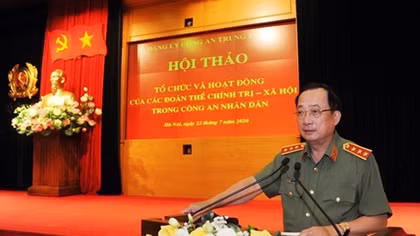 MPS holds seminar on structure of socio-political organizations in Public Security Forces
