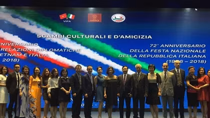 Italy’s 72nd National Day marked in Hanoi