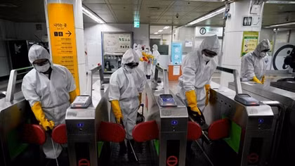 South Korea closes churches as coronavirus tally passes 3,700