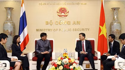 Minister To Lam met with Ambassador of Thailand to Vietnam