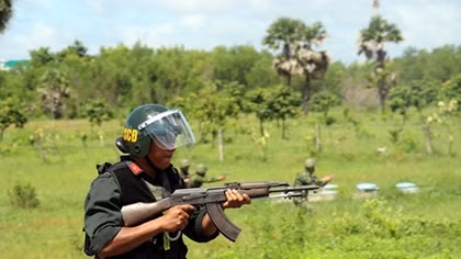 Vietnam and Cambodia hold joint anti-drug trafficking drill 