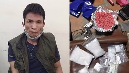 A man with drug arrested at disease checkpoint 