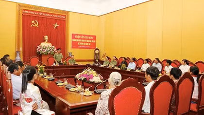 MPS official meets reputable persons of ethnic minority groups of Ba Ria – Vung Tau