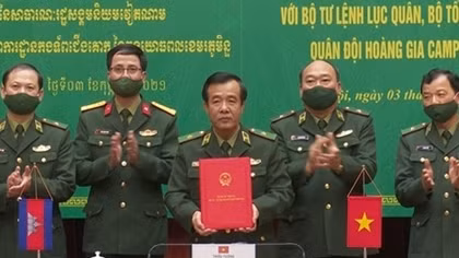 Vietnam, Cambodia’s border guard forces step up cooperation