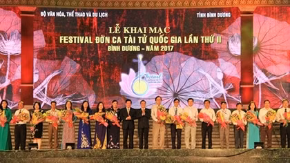 2nd Don Ca Tai Tu Festival kicks off in Binh Duong