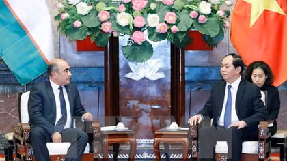 President urges Vietnam, Uzbekistan to tap cooperation potential