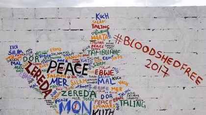 Tired of war, South Sudanese youth turn to art to push for peace