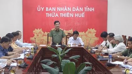 MPS Vice Minister inspects traffic safety and order in Thua Thien-Hue