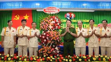 Soc Trang provincial police holds Party congress