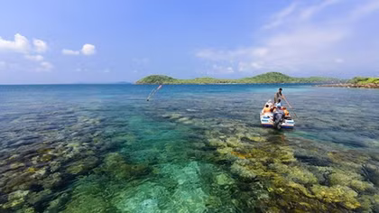 Secluded island paradise of Mong Tay
