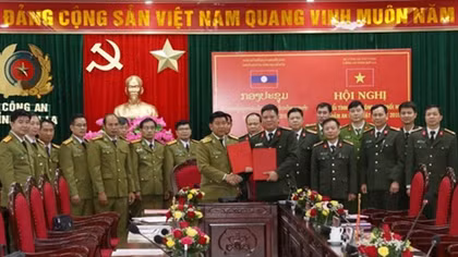 Son La Police Department promotes ties with police of Lao provinces