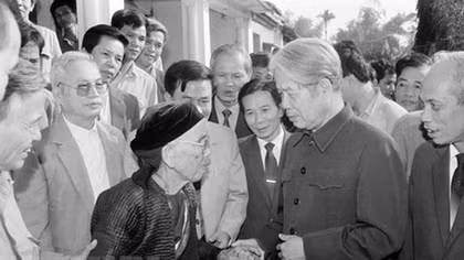 Do Muoi – talented leader, creative Party leader in renovation cause