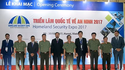 Homeland Security Expo 2017 in Hanoi