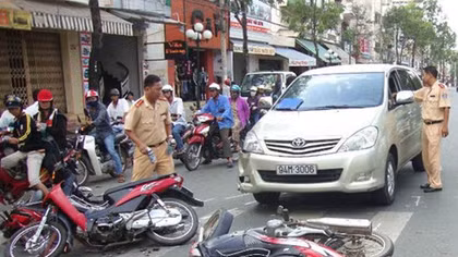 Number of traffic deaths in Vietnam falls