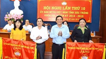 Soc Trang VFF Committee mobilizes nearly 34.5 billion VND for the poor
