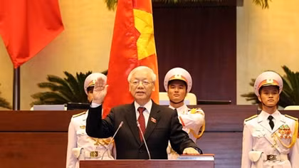 Foreign leaders congratulate President Nguyen Phu Trong