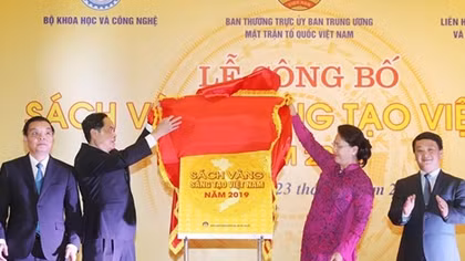 Vietnam Book of Innovation 2019 introduces 74 new solutions