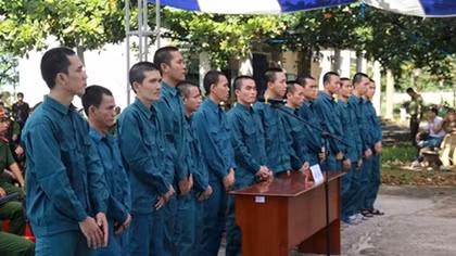 Rioters in Binh Thuan receive jail sentences