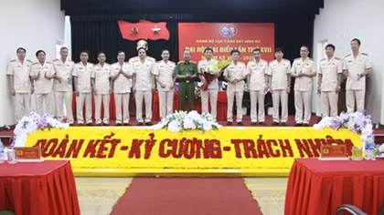 Criminal Police Department holds Party congress