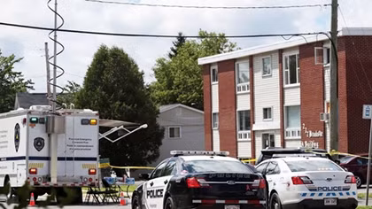 Two police officers among four fatally shot in Canada