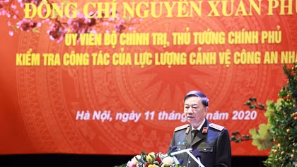 Minister To Lam extends Vietnamese traditional New Year greetings