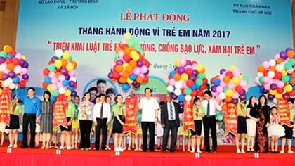 Action for children launched in Hanoi