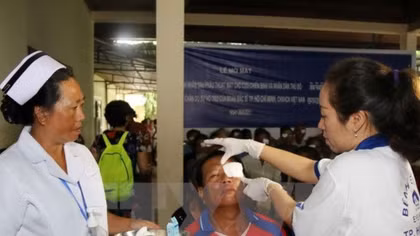 Vietnamese, Lao provinces enhance medical cooperation