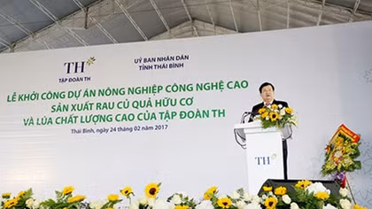 TH Group kicks off construction of new major hi-tech agricultural project