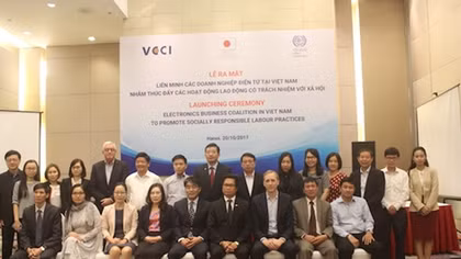 Electronics business coalition in Vietnam launched 