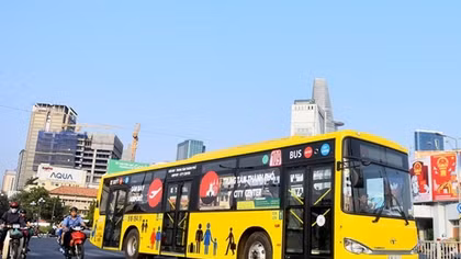 HCM City to build bus-only lanes in 2017