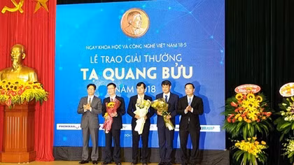 3 scientists win Ta Quang Buu Award