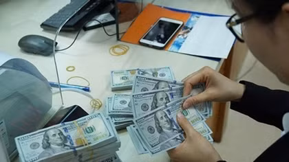 Reference exchange rate up 8 VND on April 21