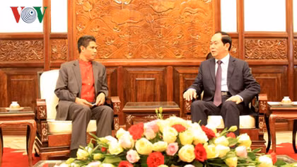 President hosts WB Country Director, outgoing Timor Leste Ambassador