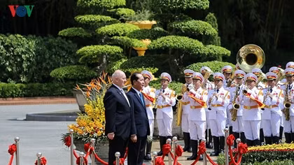 Official welcome ceremony for Australia's Governor-General