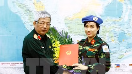 Vietnam's first female officer to join UN peacekeeping mission