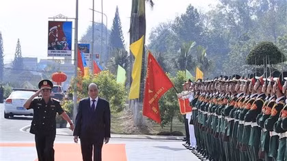 PM inspects combat readiness at Army Officer Training College 2