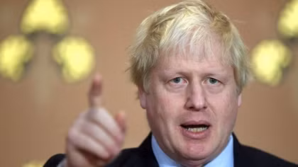 UK's Johnson baulks at Brexit cost as leadership race hots up