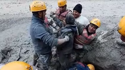 Rescuers search for 125 missing after glacier burst in Indian Himalayas