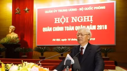 Leader: Army must strive to complete tasks for 2019