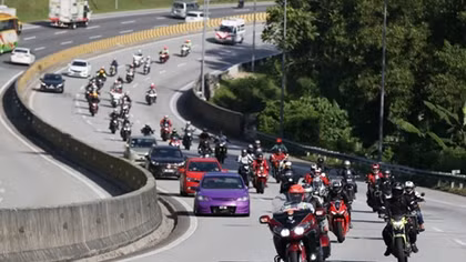 “Honda Asian Journey 2017” caravan of Honda big bikes 