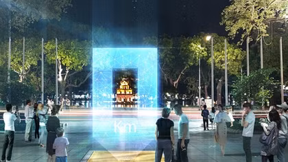 Project "Light Gate" won design contest of Kilometer Zero milestone