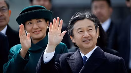 Japan's Emperor Naruhito pledges to work as symbol of the people